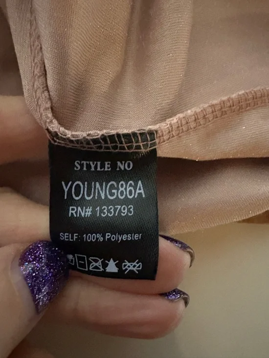 POL Crushed Velvet Zip Hoodie in Dusty Rose - Picture 11 of 13